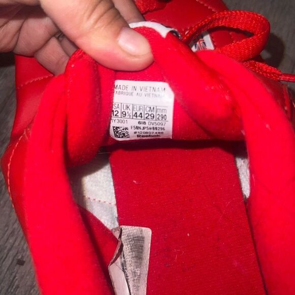 Reebok Princess Style Shoe | Red - Picture 5 of 5